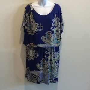 ENFOCUS WOMEN BLOUSON STYLE DRESS SIZE 14W